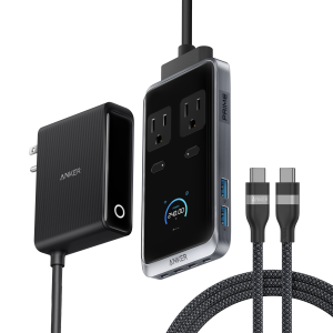 Anker Prime Charging Station (8-in-1, 240W) and USB-C to USB-C Cable (6 ft, 240W )