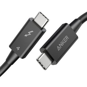 Refurbished Anker USB-C to USB-C Thunderbolt 4 100W Cable (2.3 ft)