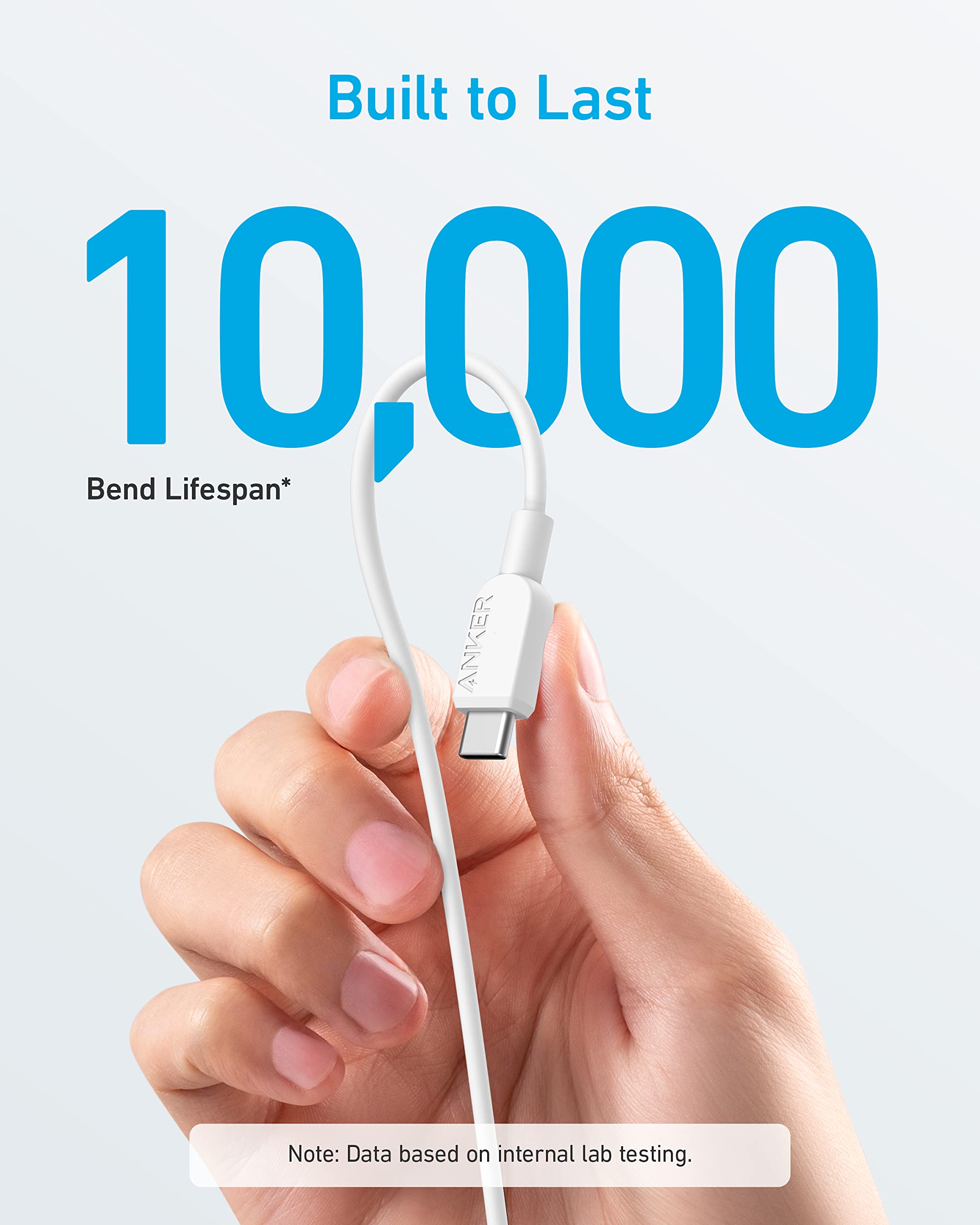 Anker 310 USB-C to USB-C Cable (3 ft) - Image 3