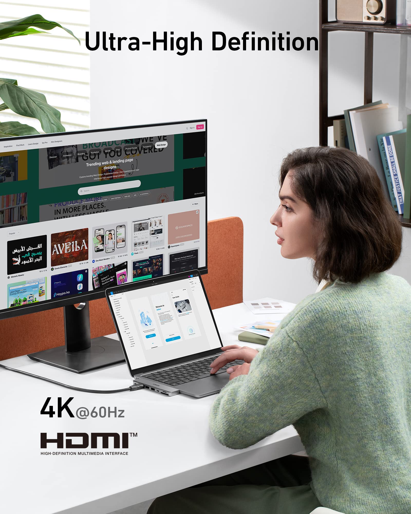 Anker 547 USB-C Hub (7-in-2, for MacBook) - Image 4