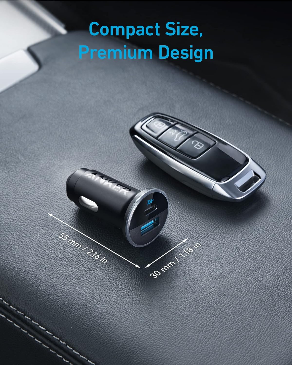 Anker 323 Car Charger (52.5W) - Image 5