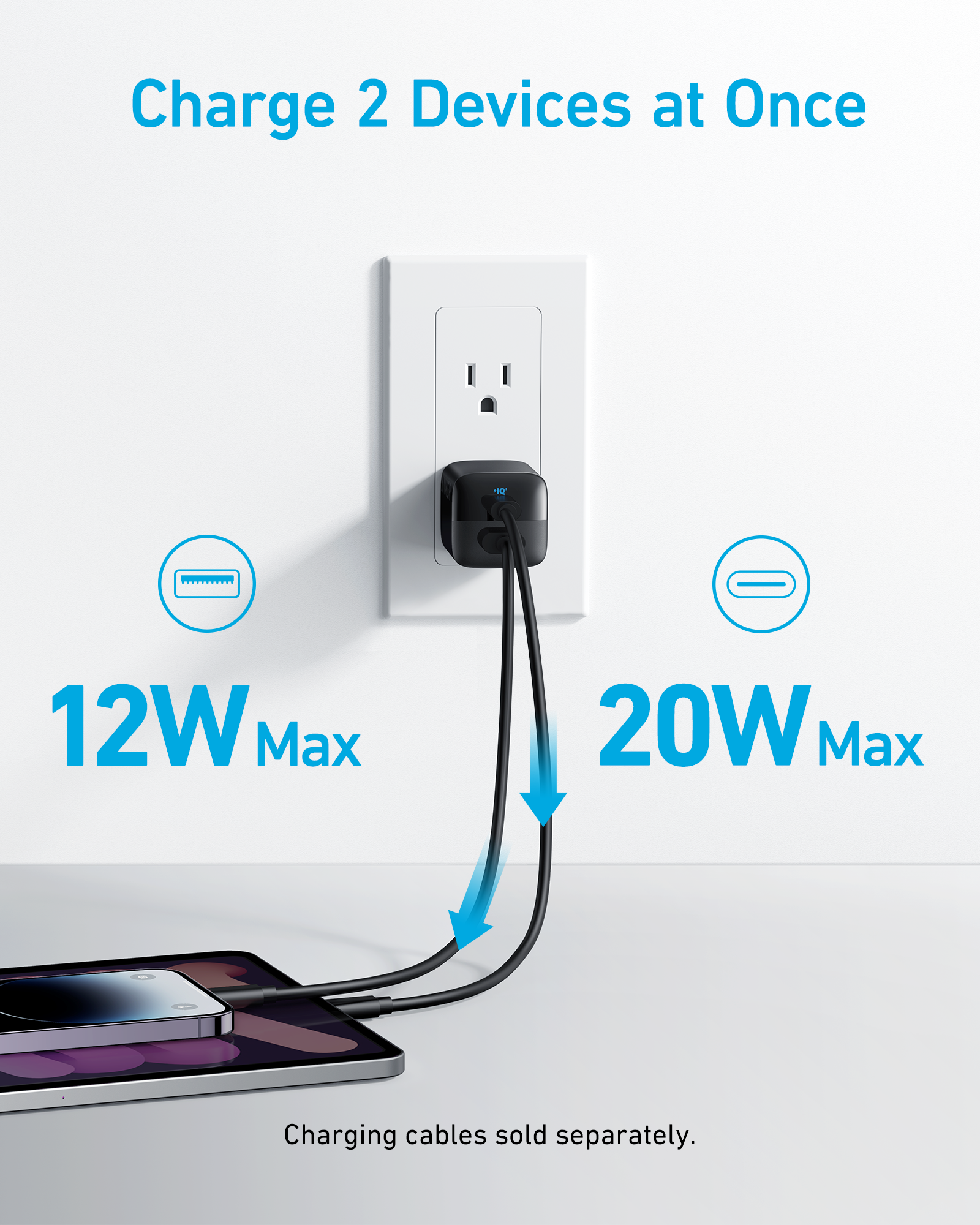 Anker 323 Charger (33W)-2 Pack - Image 3