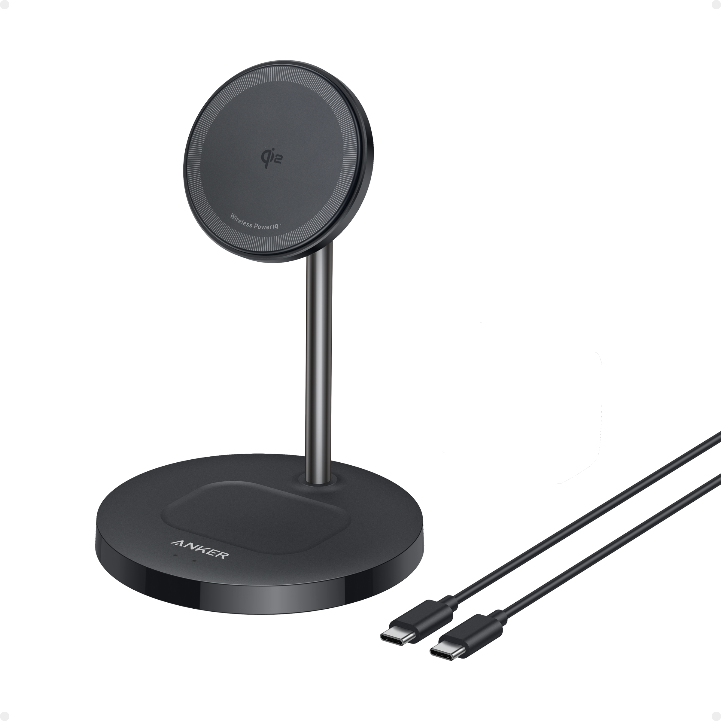 Refurbished Anker MagGo Wireless Charger (2-in-1, Stand) - Image 8