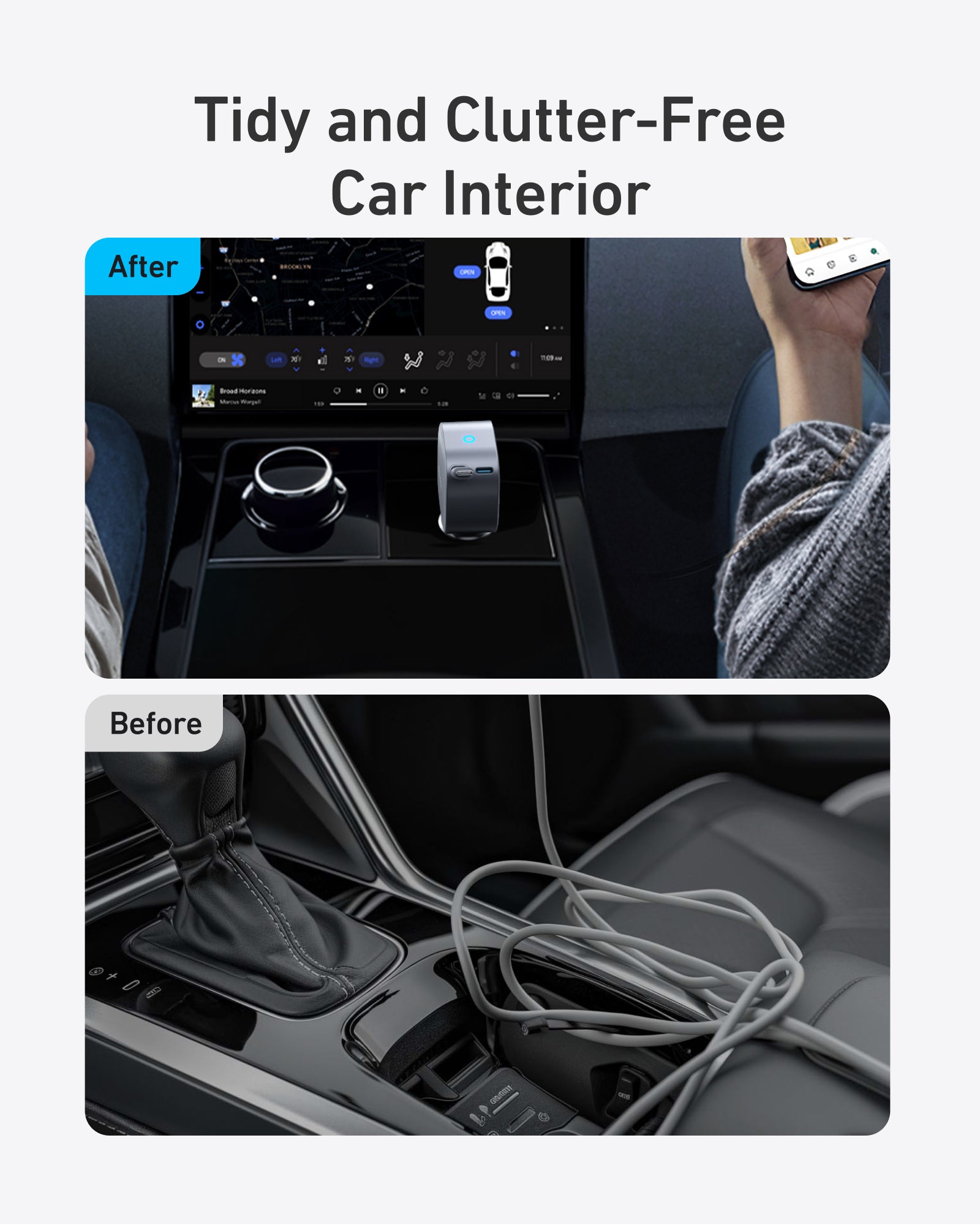 Anker Nano 75W Car Charger and Anker Prime USB-C to USB-C Cable (240W, Upcycled-Braided) - Image 6