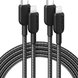 Anker 310 USB-C to Lightning Cable (6 ft, 2-Pack)