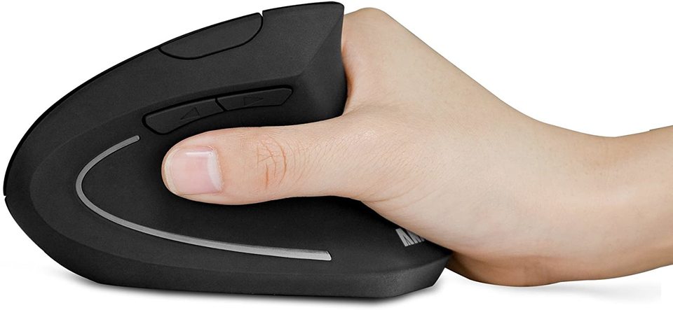 Refurbished Anker 2.4G Wireless Vertical Ergonomic Optical Mouse - Image 2